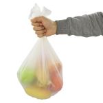Eco Friendly Compostable Produce Bags On A Roll For Food Storage