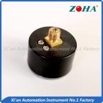 Aluminum Black Vacuum Pressure Gauge / ABS Plastic Dial Pressure Gauge