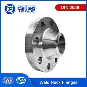Wholesale DIN 2628 Stainless Steel ASTM A182 F304 316 WNRF Weld Neck Flange Raised Face PN250 For Chemical Industry from china suppliers