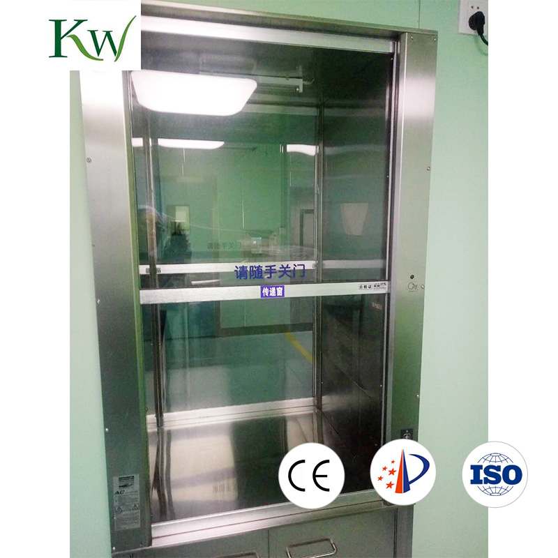 SUS304 Mushroom Hospital Cleanroom Dynamic Pass Box Clean Room For Lab