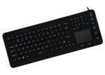 Adjusted Backlight Washable Medical Keyboard EN55022 100mA USB