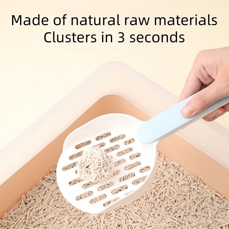 Odor Absorbing Tofu Cat Litter Customized All Natural Clumping Litter