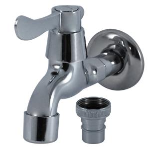 Wholesale Wall Mounted Bathroom Faucet With Brass Body And Anti-splash Double Water Outlet Modes from china suppliers