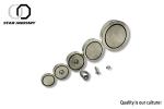 Strong Pull Force Pot Magnet Cup , D100MM Neodymium Fishing Magnets 300kg