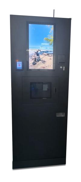 Newly Developed 21.5 inches Professional Self Service Floor Standing Coffee