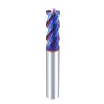 Nano Coating Steel Milling Cutter Tungsten Carbide For Heat Treated Steel