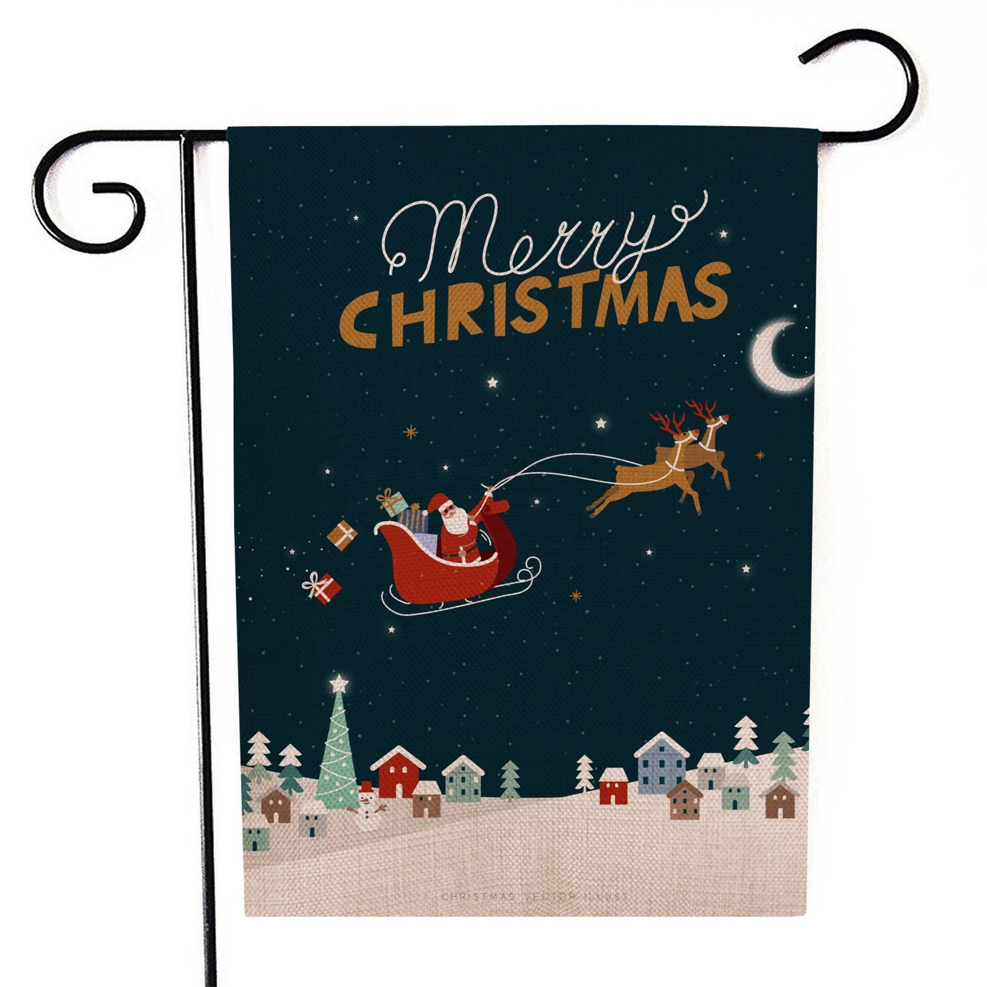 CMYK Double Sided Garden Flag Environmental Protection For Decoration