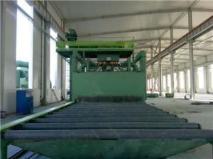 Wholesale Castings Parts Steel Plate Shot Blasting Machine Continuous Way TUV Certificate from china suppliers