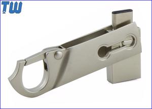 Wholesale Full Metal Twister Usb 3.1 Type C Flash Drive with Buckle easy to carry from china suppliers