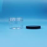 Clear Round Mouth Shape PET Plastic Jar For Black Tea Seed Toy Gift Candy Cooike