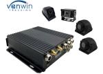 4CH mini camera 720P SD card truck security mobile dvr gps 3g wifi 4g bus car