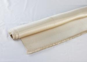 Wholesale 1000mm Width High Silica Fiberglass Fabric 50m Per Roll Heat Insulation from china suppliers