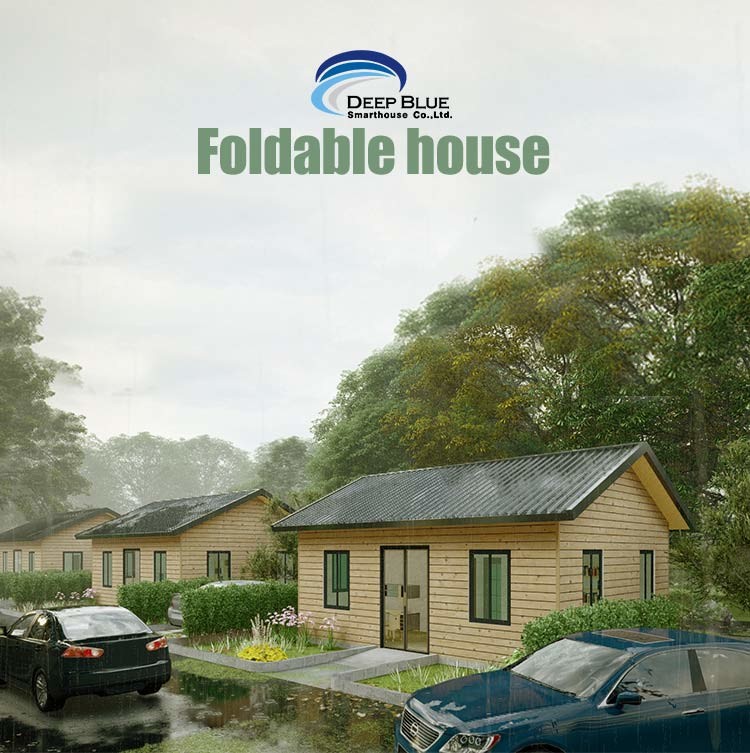EU/AU Standard WPC Cladding Prefab Mobile Homes Cheap Manufactured Homes Light Steel Frame House For Sale