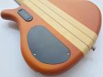 professional active electric bass guitar neck through body bass guitar with
