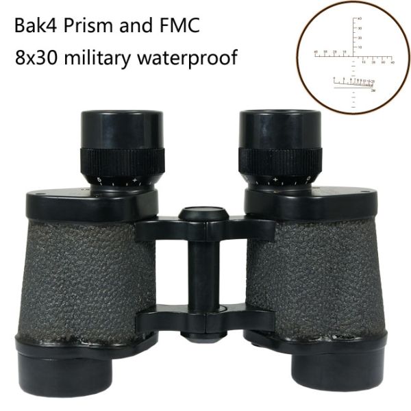 military standard waterproof binoculars 8x30mm observation binoculars