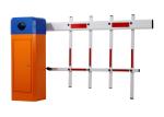 220V AC 6m Arm 120W Carbon Steel Boom Barrier Gate