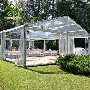 Wholesale Outdoor 10x12 Wall Tent Luxury Clear Wedding Marquee Customized Size 100 People Capacity from china suppliers