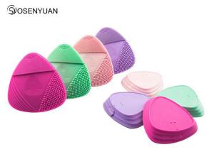 Wholesale Waterproof Ultrasonic Facial Cleansing Brush , Silicone Sonic Facial Cleanser from china suppliers