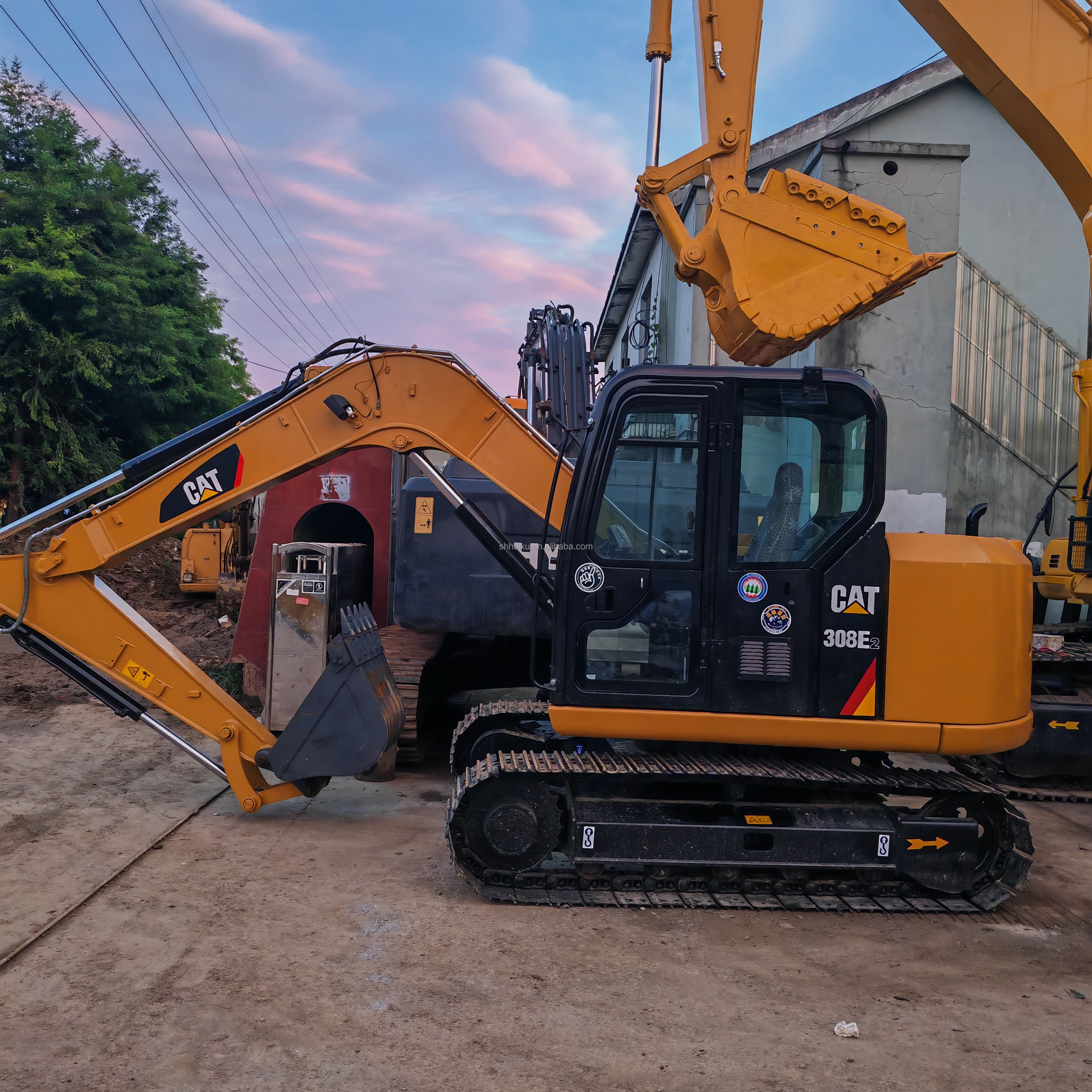 Cat used excavator caterpillar CAT308E 306E 305.5E/ construction machinery infrastructure Have EPA certificate