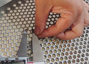 Wholesale Metal Perforated Sheet Various Hole Arrangements Stainless Steel Aluminum Galvanized ISO Certified from china suppliers
