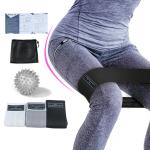 66CM 60LB Fabric Resistance Band And Tube YOGA Physical Therapy Elastic Tubing