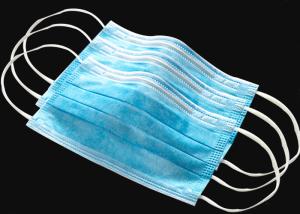 Wholesale Blue 3 Ply CE Type Civilian Disposable Mouth Mask from china suppliers