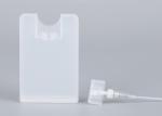 Transparent Flat Spray Bottle Lightweight Travel Credit Card Bottle