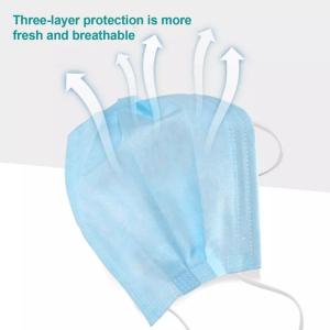 Wholesale Anti Allergic Disposable 3 Ply Non Woven Face Mask For Health Care from china suppliers