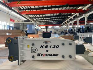 Wholesale KS120 Top Type Rock Hydraulic Breaker Machine 85mm Chisel Diameter from china suppliers