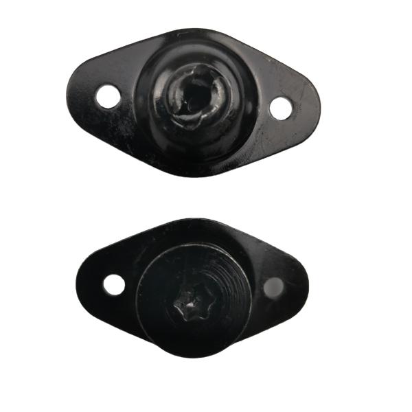 Universal Self Ejecting Black Quarter Turn Allen Head DZUS Button Fasteners .500
