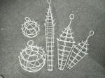 Italian hand blown glass pendant lighting chandelier Lamp (WH-BG-13)