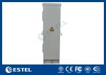 42U Outdoor Communication Cabinet 19 Inch Telecom Cabinet With Fan Double Door