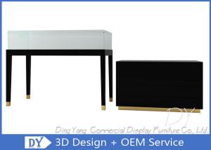 Wholesale Customizable Attractive Jewelry Showcase Display With MDF + Tempered Glass from china suppliers