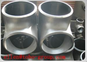 Wholesale TEE ASME B16.9 BEVELED END SCH 10S SS SUPER DUPLEX ASTM A815 GRADE UNS S32750/ UNS S32760 from china suppliers