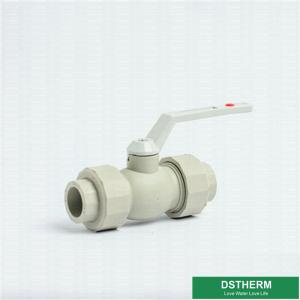 Wholesale Ppr Plastic Double Union Ball Valve Water Control Valve from china suppliers