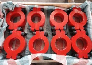 Wholesale Red Wellhead Fittings No.5 Hub Clamp Connector For Safety Connection from china suppliers