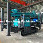 Multifunctional Crawler Borehole Artesian Wells 200m Water Well Drilling Rig