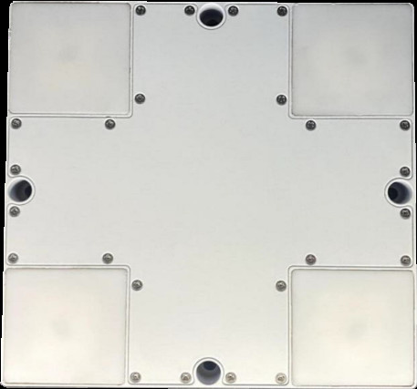 4-Element 3 Nulls Gnss Anti-Jamming Antenna for GPS L1 Beidou B1, Receive Glonass G1 (anti-jam) Anti-Interference Antenn