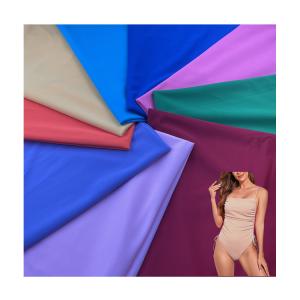 Wholesale 81% Nylon 19% Spandex Elastane Lycra Fabric Four Way Stretch Waterproof 40D from china suppliers