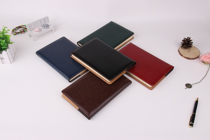 Exquisite PU leather notebook