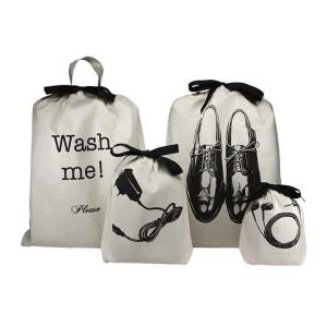Wholesale Toiletry Organic Cotton Drawstring Bags Pouch Machine Washable Custom from china suppliers