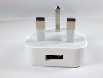 5V 1A UK Ipad charger/iphone chargerUSB adapter/caricabatterie/caricabatterie