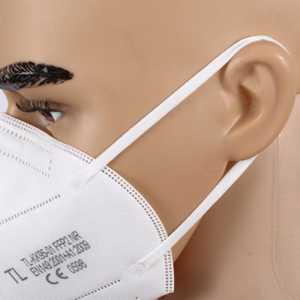 FFP2 KN95 NR Mask in stock CE EN149 with Filter EU Certificated TL-KK95-01