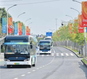 Wholesale 12m Electric City Bus With Lifepo4 Charging 46 Seats Mileage 200 - 700km from china suppliers
