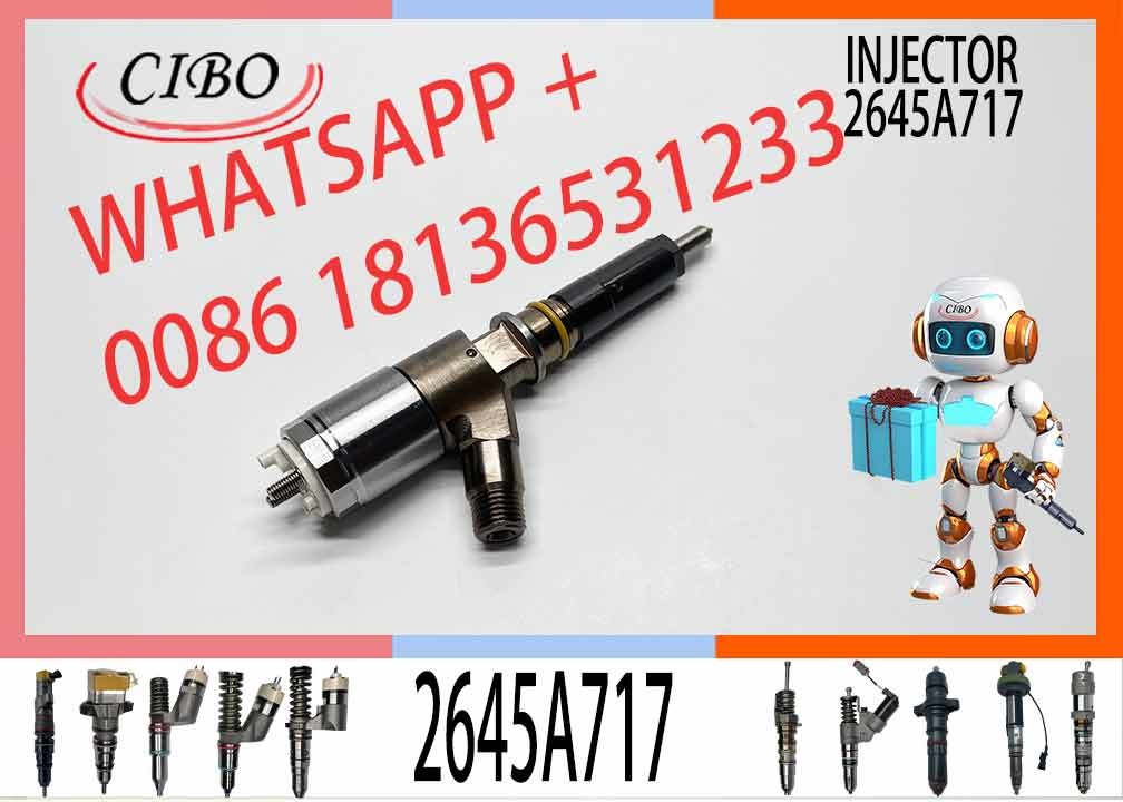 Diesel Common Rail Injector 32F61-00062 32F61-00014 32F61-00022 2645A717 2645a717 For C6.6 C6.4 Engine