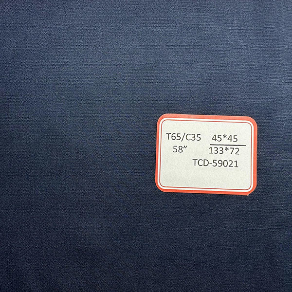 Polyester Cotton Combed TC Poplin Printed Dyed Fabric TC 65/35 45x45 133x72