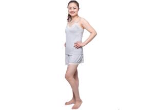 Wholesale Short Loungewear Set Super Soft Womens Summer Nightwear Lace Decoration from china suppliers