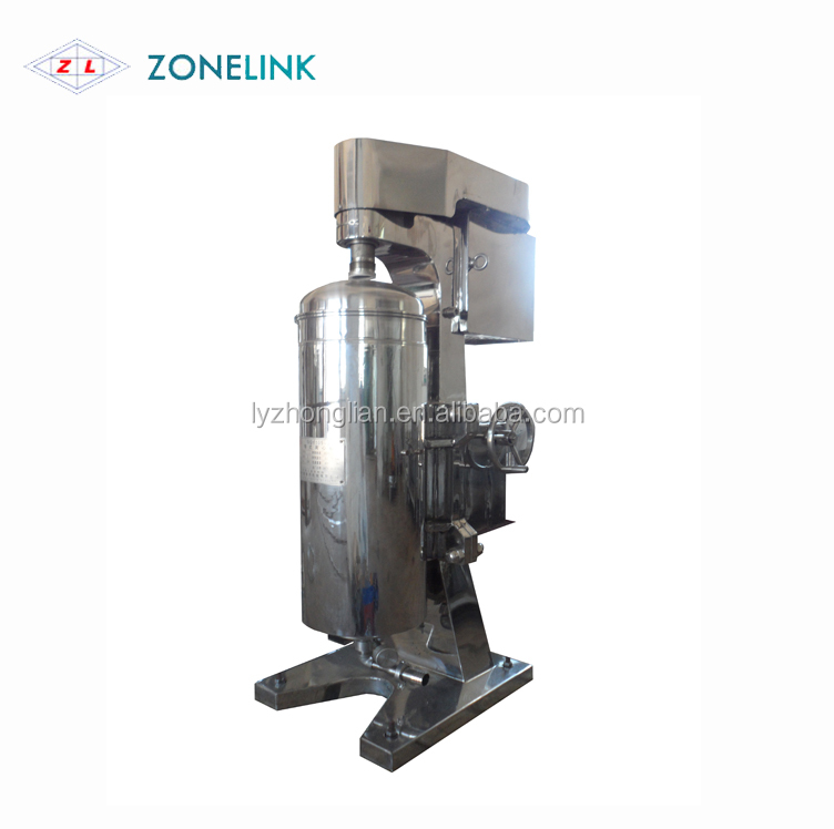 Industrial water oil used disc centrifuge separator price for fermentation broth concentration