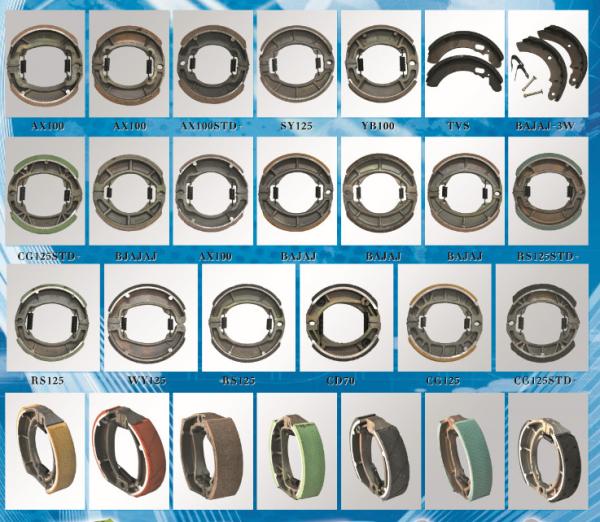 Manufacture CD70 Original Motorcycle Brake Shoe motorcycle brake shoe lining