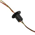 Mini Capsule Slip Rings 6 Circuit 2A IP40 300 RPM
